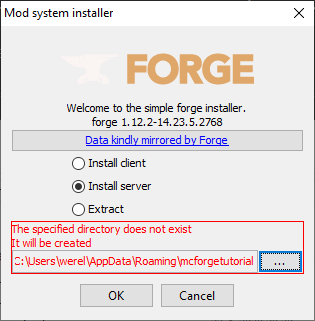 forge installer